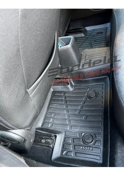 2025 Renault Clio 5 3d Kauçuk Kokusuz Havuzlu Paspas