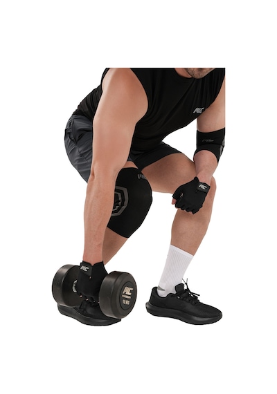 Musclecloth Training Fitness Eldiveni Siyah Siyah