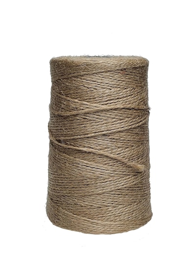Jütburada Bej Jüt İplik 500 Gr 500 Metre Hasır İp Kırnap İp Doğal İp Çuval İp