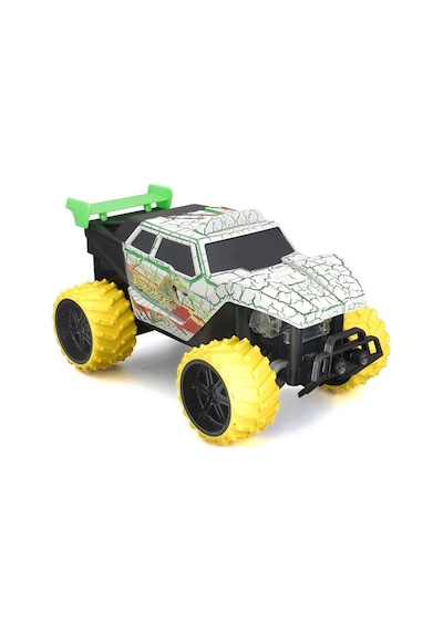 Maisto 1/16 Dinoshock Monster Truck 2.4 Ghz Uzaktan Kumandalı Işıklı Arazi Aracı Sarı - Siyah