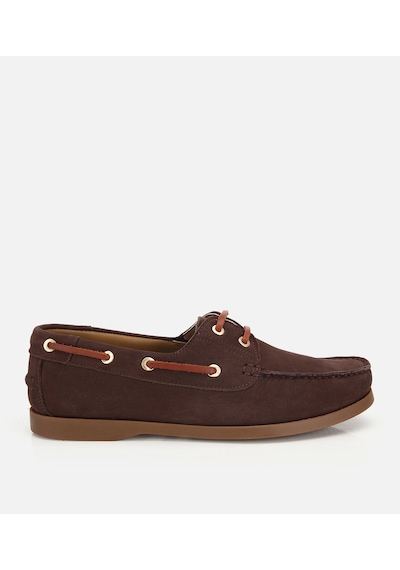 Hotiç Erkek Nubuk Deri Kahverengi Bağcık Detaylı Günlük Loafer 02ayh319740a480 02ayh319740a480