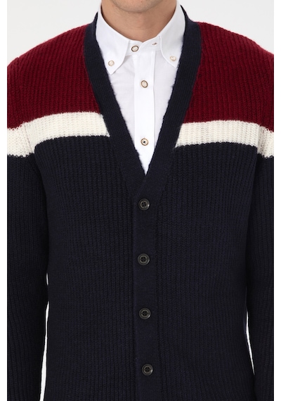 U.s. Polo Assn. Erkek Lacivert Hırka Triko 50315033-vr033 Lacıvert