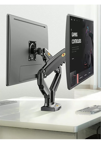 North Bayou Nb F160 Dual Monitor Holder Arm Desktop Mount 221793139