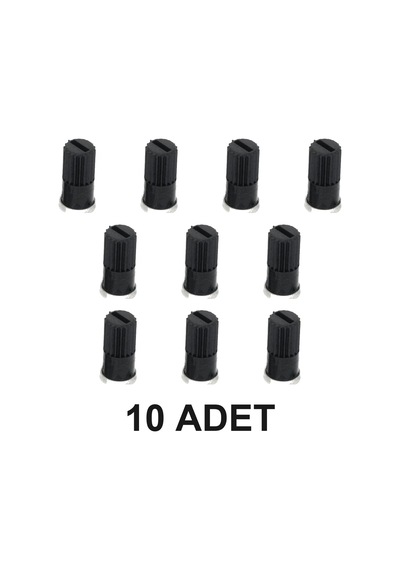 10 Adet 10kohm Dikey Potansiyometre Rv09 Ayarlanabilir Direnç Pot Tırtıklı 13mm Ses Parlaklık Voltaj Ayarı Amfi Anfi