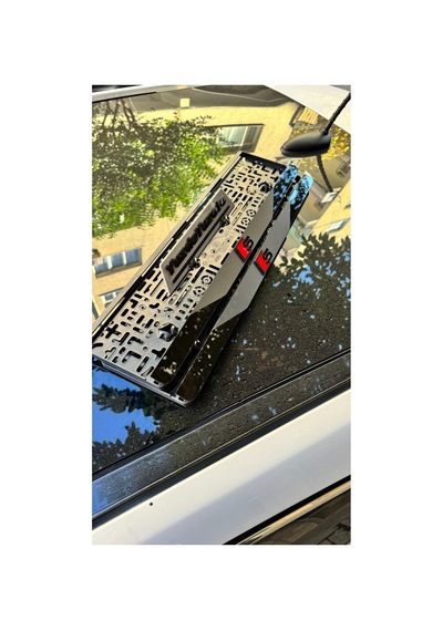 S Line Uyumlu Pleksi Plakalık 2 Adet Mat Parçalı Plakalık - 786794733