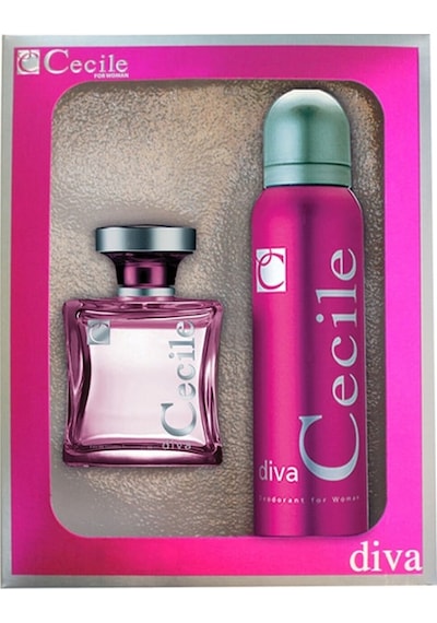 Cecile Diva Kadın Parfüm EDT 100 ML + Deodorant 150 ML