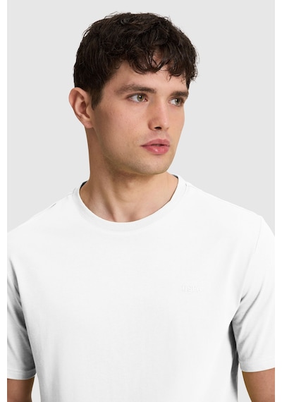 U.S. Polo Assn. Erkek Beyaz Basic Tişört 50327022-vr013