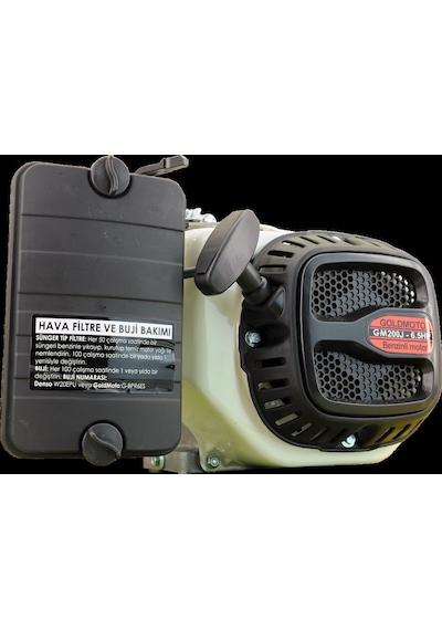 Goldmoto Gm200J Benzinli Motor 6.5 Hp İpli Krank Mili Krank Mili