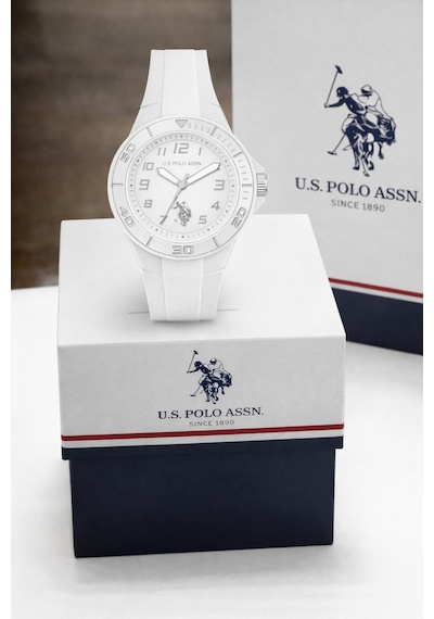 U.s.polo Assn 2 Yıl Saat&saat Garantili 3 Atm Suya Dayanıklı Genç Ve Çocuk Kol Saati Us.g2146.2 Beyaz 62856030