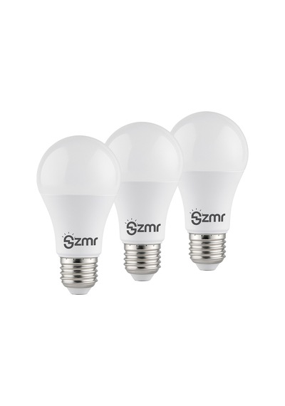 Zmr 105/b.65 3'lü Paket Led Ampul 15w 6500k Beyaz Işık E27 Duylu Enerji Tasarruflu Uzun Ömürlü