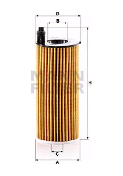 Bmw 1 125 I 2010-2019 Mann Yağ Filtresi N11.3151