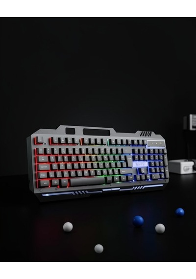 Gaming Klavye Led Aydınlatmalı Mekanik Hisli Uczzzpg8018klavyeeeee3