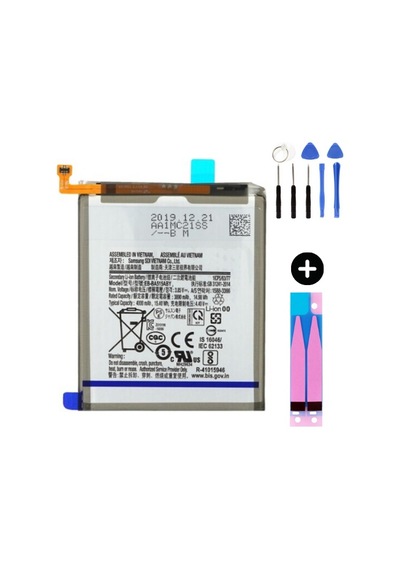 Samsung Galaxy A51 A515f Uyumlu A Kalite Batarya Pil + Montaj Seti