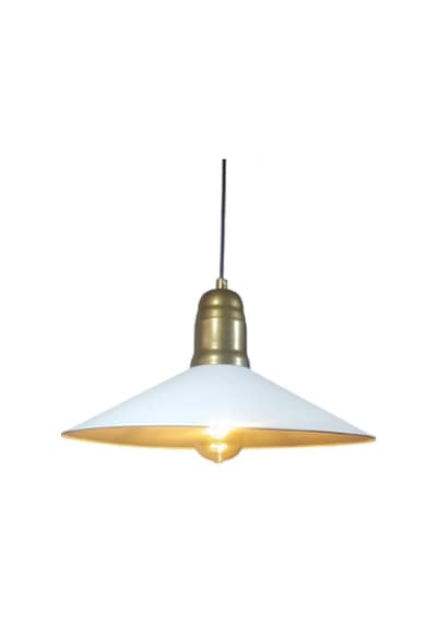 Mylights Vintage Metal Beyaz Sarkıt Avize 30 Cm