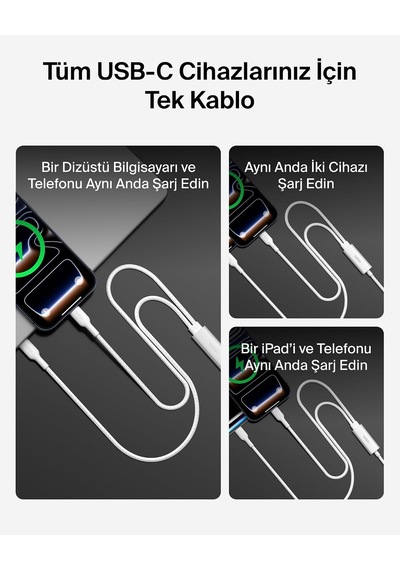 Boostcharge Pro 2 Si 1 Arada 140 W Usb-c - Usb-c Şarj Kablosu, Örgülü Çift Şarj Kablosu, Akıllı Güç Paylaşımı İle Hızlı Şarj, Macbook, İphone, İpad, Samsung, Pixel Ve Daha Fazlası İçin, Beyaz Boostcharge Pro 2 Si 1 Arada 140 W Usb-c - Usb-c Şarj Kablosu, Örgülü Çift Şarj Kablosu, Akıllı Güç Paylaşımı İle Hızlı Şarj, Macbook, İphone, İpad, Samsung, Pixel Ve Daha Fazlası İçin, Beyaz