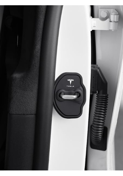 E-garaj Tesla Model Y Juniper İle Uyumlu Kapı Kilit Lastiği 4'lü Takım Çok Renkli