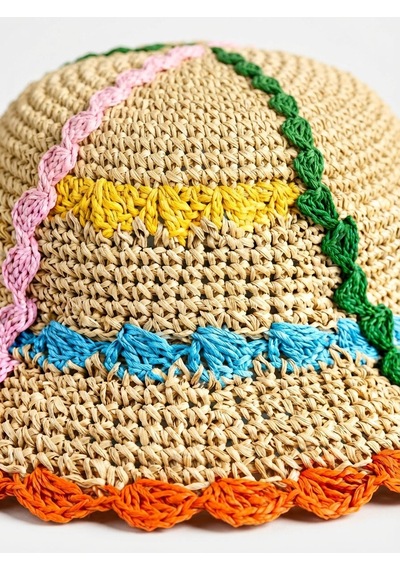 Brandsmiths Mosaic Bloom Hat Sarı