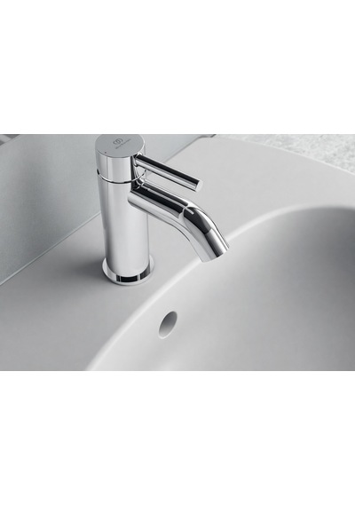Bc268aa Ceraline Lavabo Bataryası-chrome-sifon Kumandasız Krom