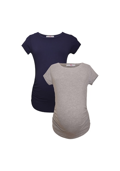 Luvmabelly Myra2017 2010 Hamile Tshirt Seti-çok Renkli