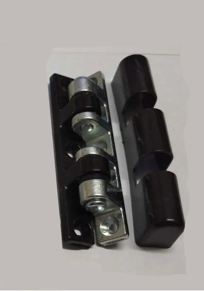 2 Adet 90 Mm Pvc Pimapen Siyah Quick Fast Kapı-pencere Menteşesi