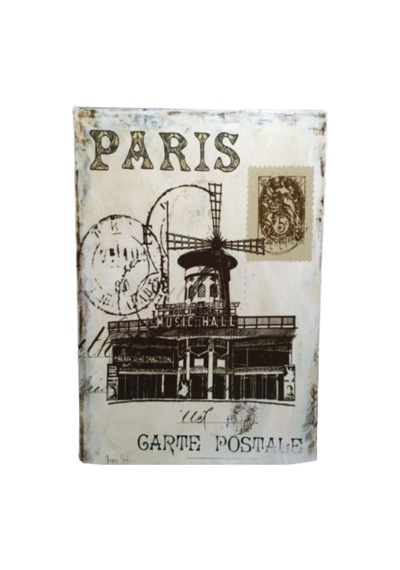 Paris Ahşap Poster