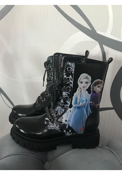Trendyshose 04279 Kız Çocuk Rahat Kaymaz Bot Çok Renkli