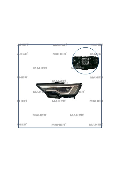 Audi A6 2019 Yılında Çıkan Kasa Far Beyinler Üstünde Sol Oem No:4k0941039