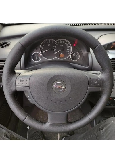 Opel Corsa C Kasa 2000-2006 Araca Özel Direksiyon Deri Kılıfı Dü