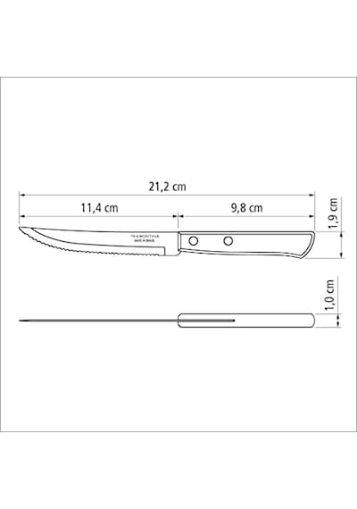 Churrasco 21198/715 Biftek-steak Bıçağı 6lı Blister
