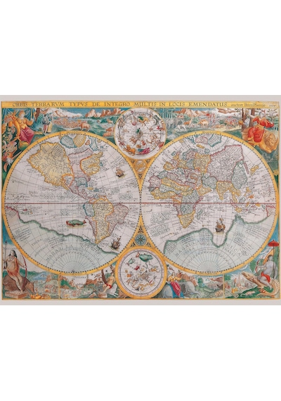 Ravensburger 1500 Parça World Map 1594 Puzzle