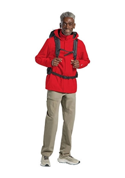 Jack Wolfskin Traıltıme 2l Jkt M Erkek Outdoor Montu A63903-j0191 Kırmızı
