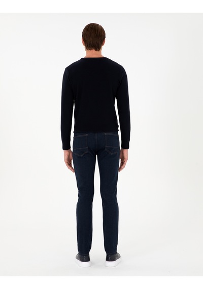 Pierre Cardin Erkek Lacivert Jean Pantolon 50295844-vr033 Lacivert