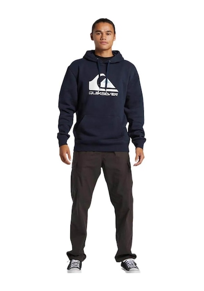 Quiksilver Big Logo Hoodie Erkek Sweatshirt Lacivert