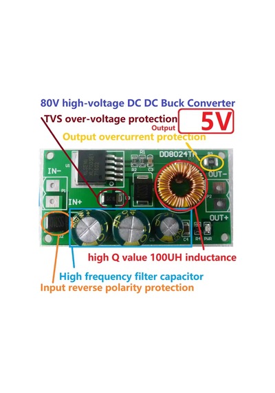 Dd8024ta Dc-dc Voltaj Yükseltici / Step-up Converter Kartı