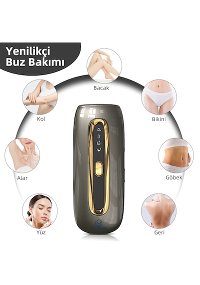 Yues Ipl Safir Başlıklı Lazer Epilasyon 4 Modlu Epilasyon Cihazı