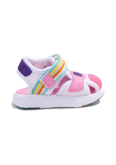 Vicco Flow Iı 332p24y202 Beyaz Pembe Ortopedik Günlük Kız Çocuk Spor Sandalet 001