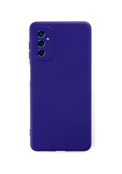Galaxy M52 5g Kılıf Nano İçi Kadife Silikon - Mor