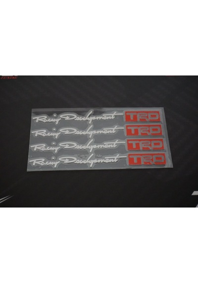 Toyota Trd Racing Development Kapı Kolu Ayna Torpido Sticker (547208396)