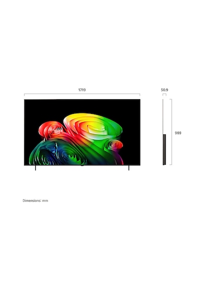 LG OLED77B65LA 77" 195 CM 4K AI Sihirli Kumanda webOS25 OLED Smart TV
