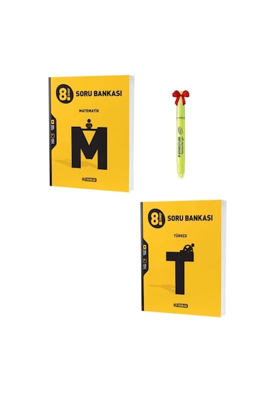 Lgs 8.sınıf Matematik Ve Türkçe Soru Bankası