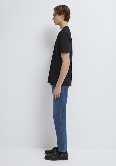 Mavi - Mavi Jeans Baskılı Siyah Tişört 0613348-900