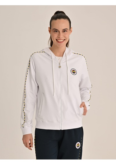 Fenerbahçe Kadın Trıbun Basıc Sweat BEYAZ