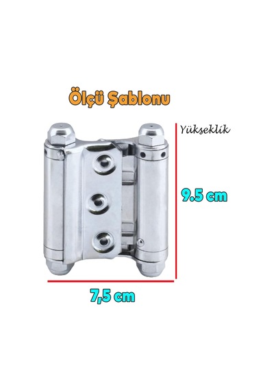 Yaylı Menteşe No 29 Luk Katyum Bar Ve Kapı Menteşesi Kovboy Menteşe No:29 1 Çift Diğer