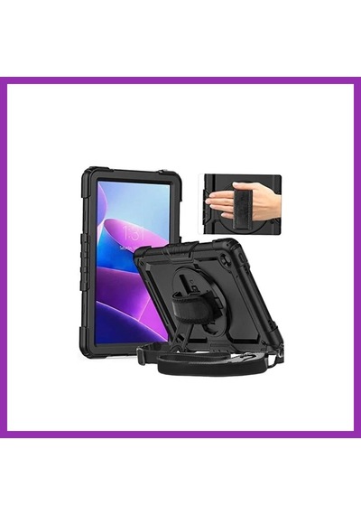 Bezos Samsung Galaxy Tab S10 Fe Plus 13.1 Kılıf Amazing Tablet Kapak - Siyah Bty