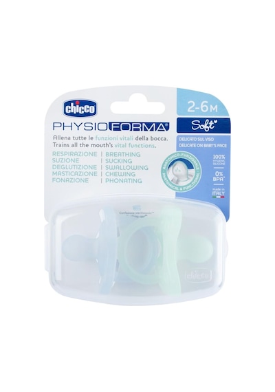 Chicco Physioforma Soft 2'li Silikon Emzik 2-6 Ay Erkek
