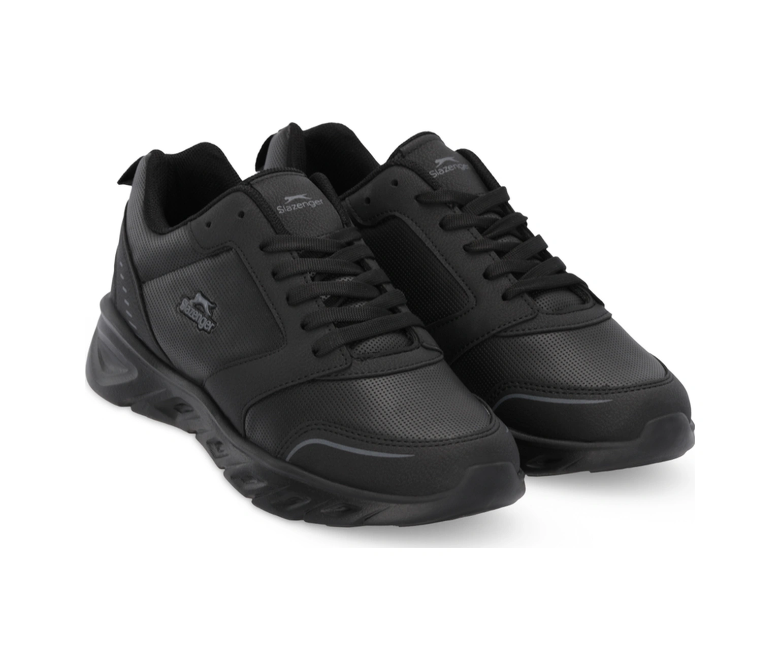 Slazenger Epıc Erkek Siyah / Siyah Koşu & Yürüyüş Spor Ayakkabısı Siyah / Siyah