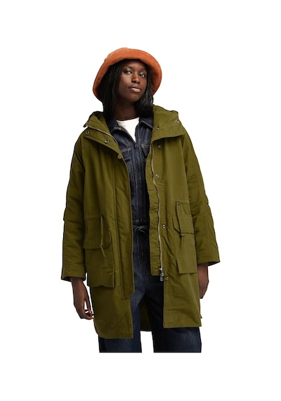 Timberland Tb0a5zrk3021 2-ın-1 Cıty Parka Dark Olıve Bayan Ceket Yeşil