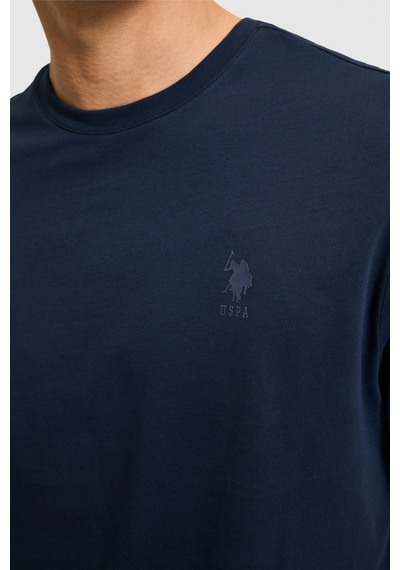 U.s. Polo Assn. Erkek Lacivert Tişört Basic 50326953-vr033