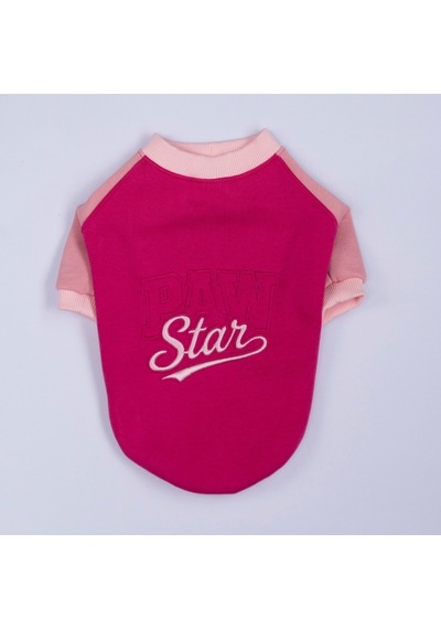 Fuşya Boston Pawstar Sweat Orta-büyük Irk Köpek Sweatshirt Köpek Sweat Köpek Kıyafeti Fuşya Boston Pawstar Sweat Orta-büyük Irk Köpek Sweatshirt Köpek Sweat Köpek Kıyafeti