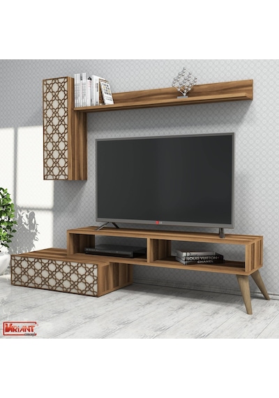 Variant Planet Tv Ünitesi - Krem / Ceviz